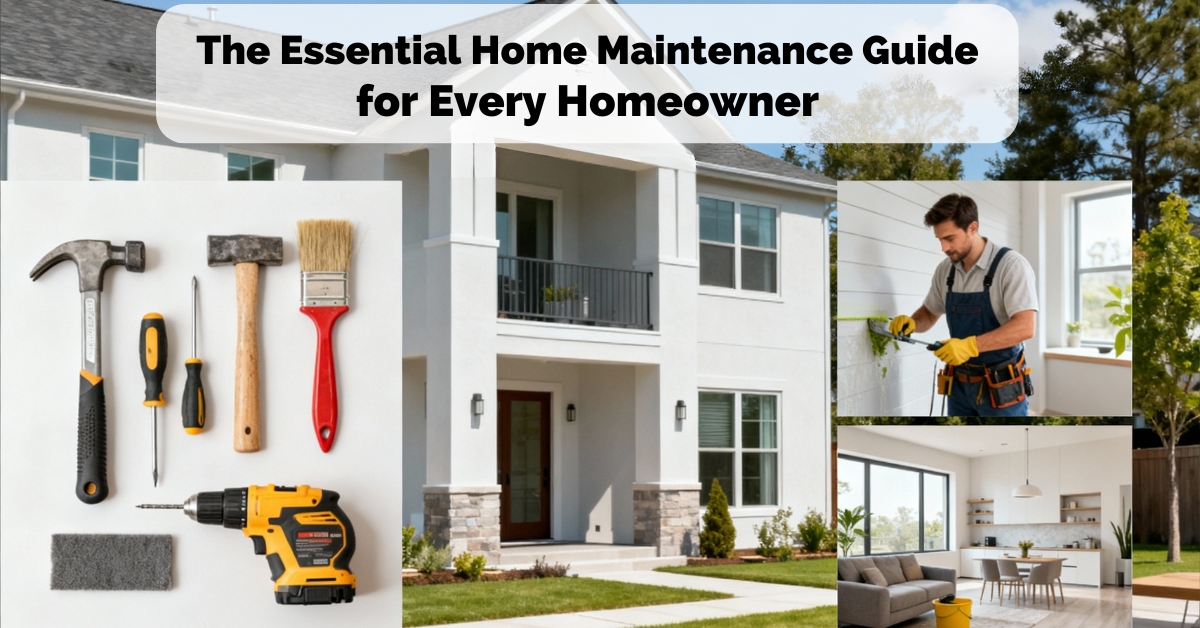 The Essential Home Maintenance Guide for Every Homeowner