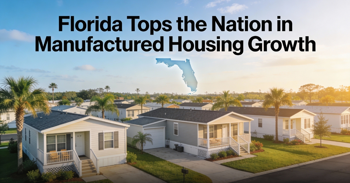 Florida tops the nation in manufactured housing growth