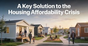 A key solution to the housing affordability crisis