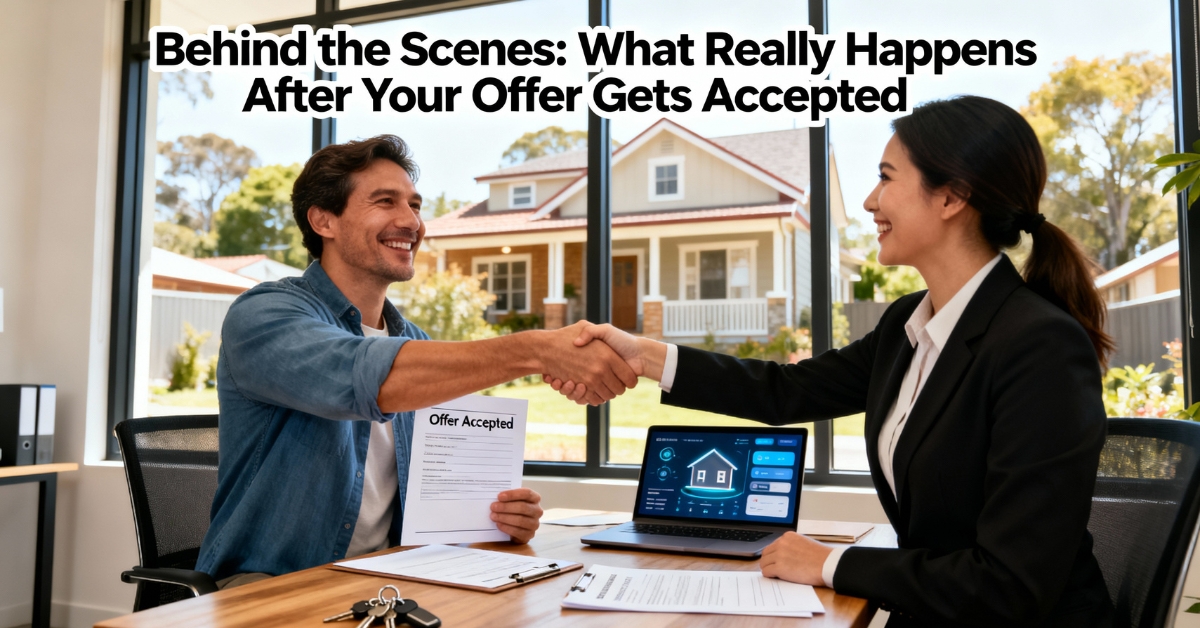 Behind the scenes what really happens after your offer gets accepted