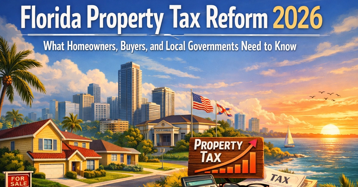 Florida Property Tax Reform 2026: What Homeowners, Buyers, and Local Governments Need to Know