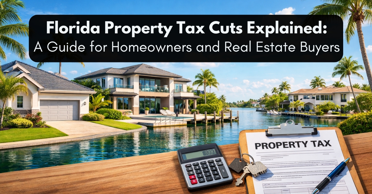 Florida Property Tax Cuts Explained: A Guide for Homeowners and Real Estate Buyers